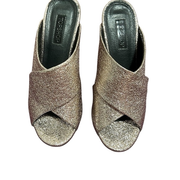 Elegant TOP SHOP Silver Women's Shoes - Picture 3 of 8